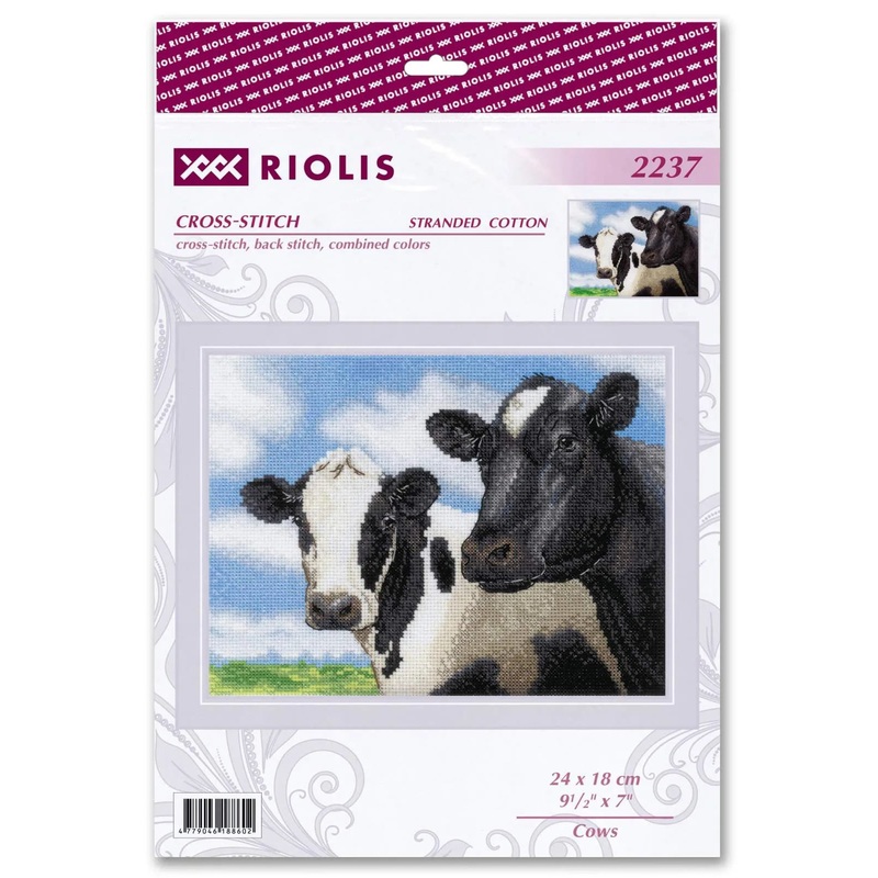 Cows R2237 Counted Cross Stitch Kit