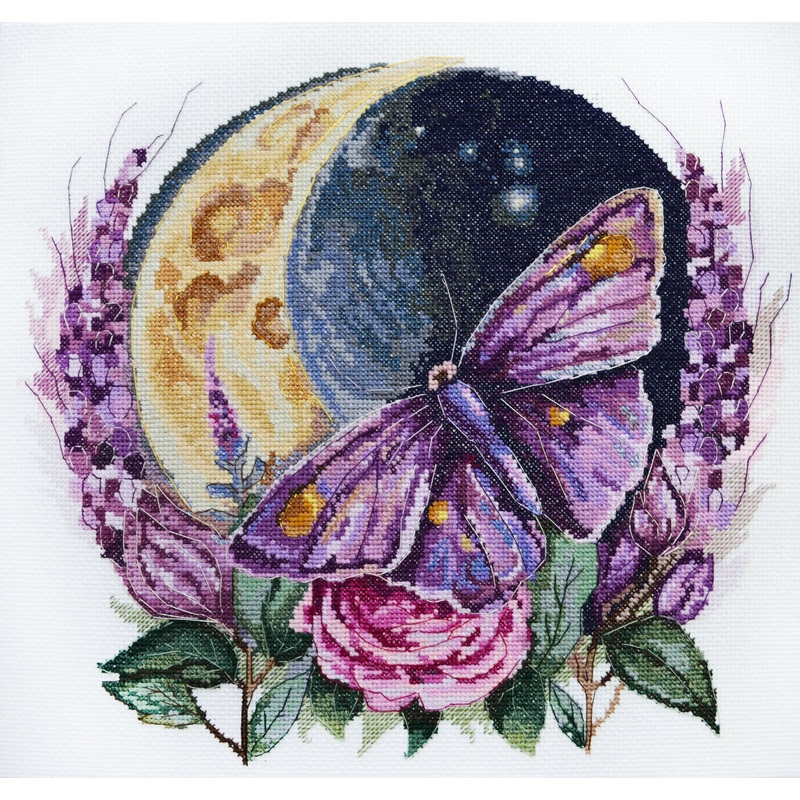 Cross-stitch kit - Enchanted by the moonlight