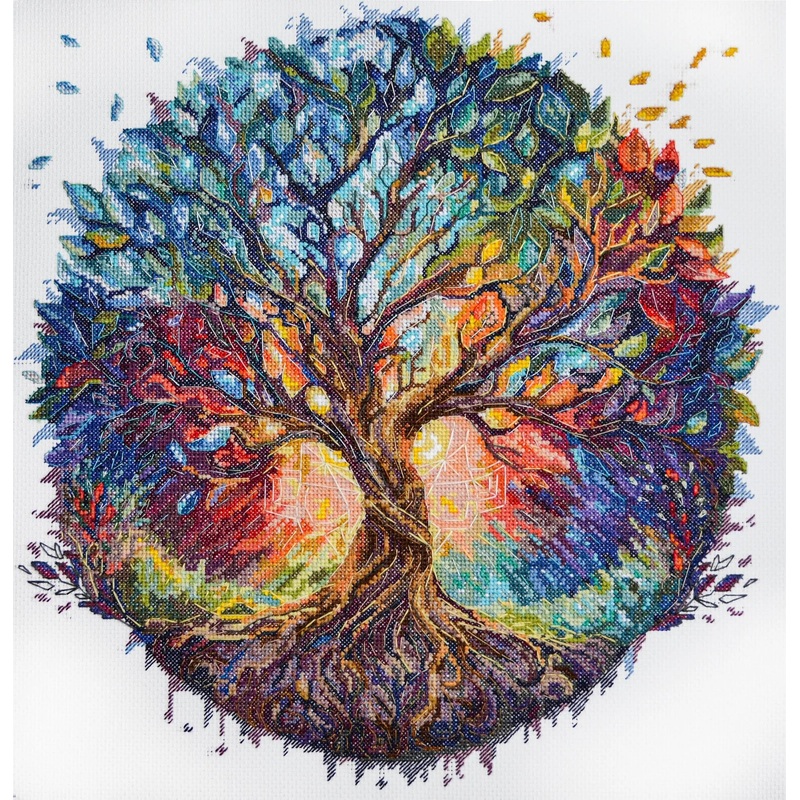 Cross-stitch kit - The Center of the Universe