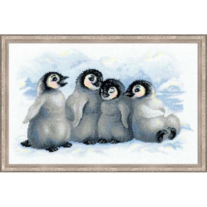 Funny Penguins R1323 Counted Cross Stitch Kit
