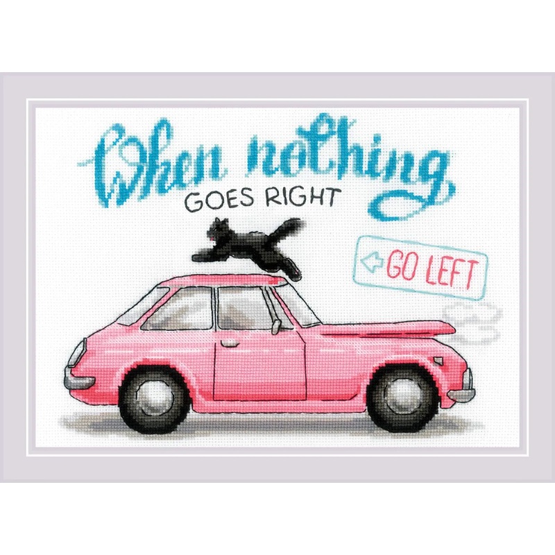 Go left R2113 Counted Cross Stitch Kit