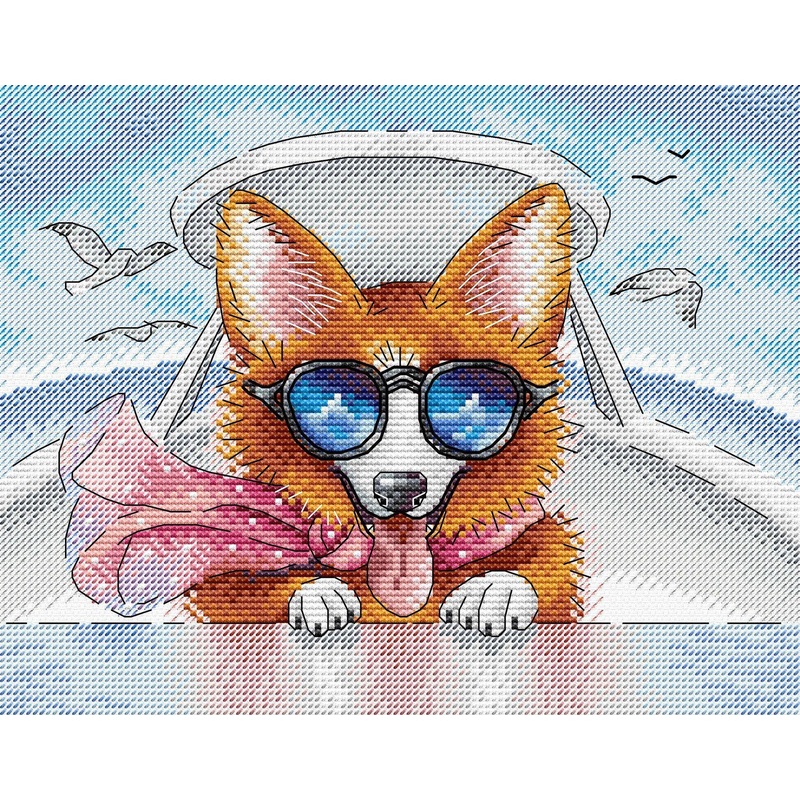 Living in Style SM-391  Counted Cross Stitch Kit