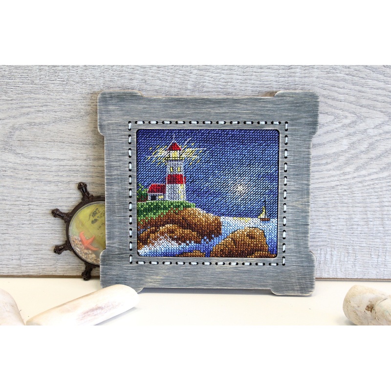 Moonlit Night SM-627  Counted Cross Stitch Kit