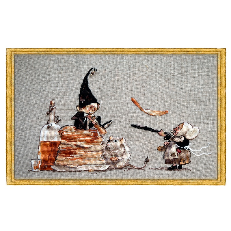 Pancakes 71-M007 K Counted Cross Stitch Kit
