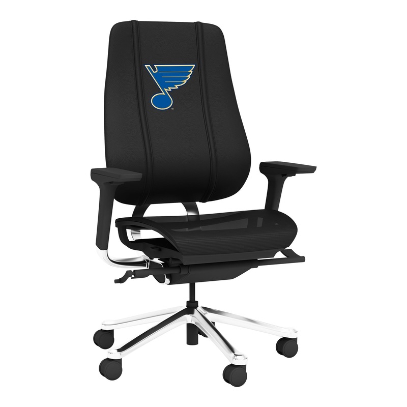 PhantomX Mesh Gaming Chair with St. Louis Blues Logo