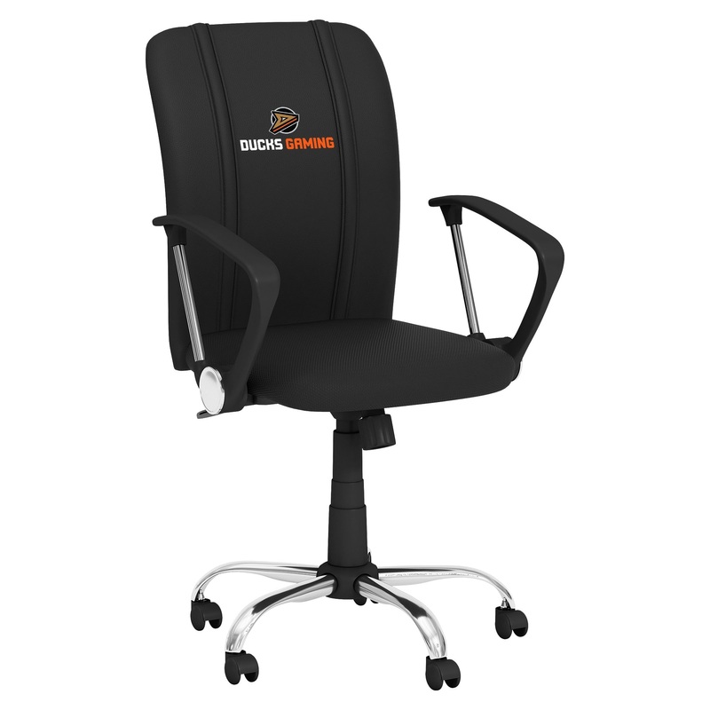 Curve Task Chair with Ducks Gaming Logo