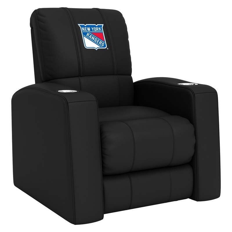 Relax Home Theater Recliner with New York Rangers Logo