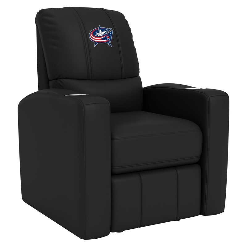 Stealth Recliner with Colombus Blue Jackets Logo