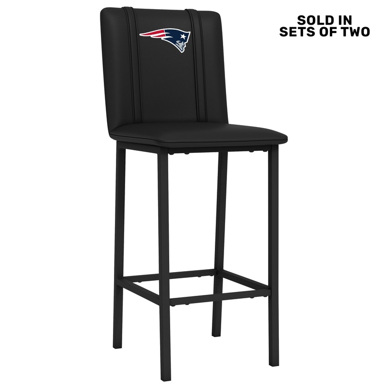 Bar Stool 500 with New England Patriots Primary Logo Set of 2