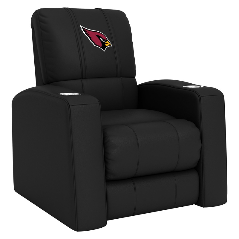 Relax Home Theater Recliner with Arizona Cardinals Primary Logo