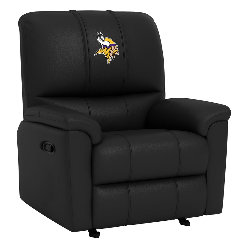Rocker Recliner with Minnesota Vikings Primary Logo