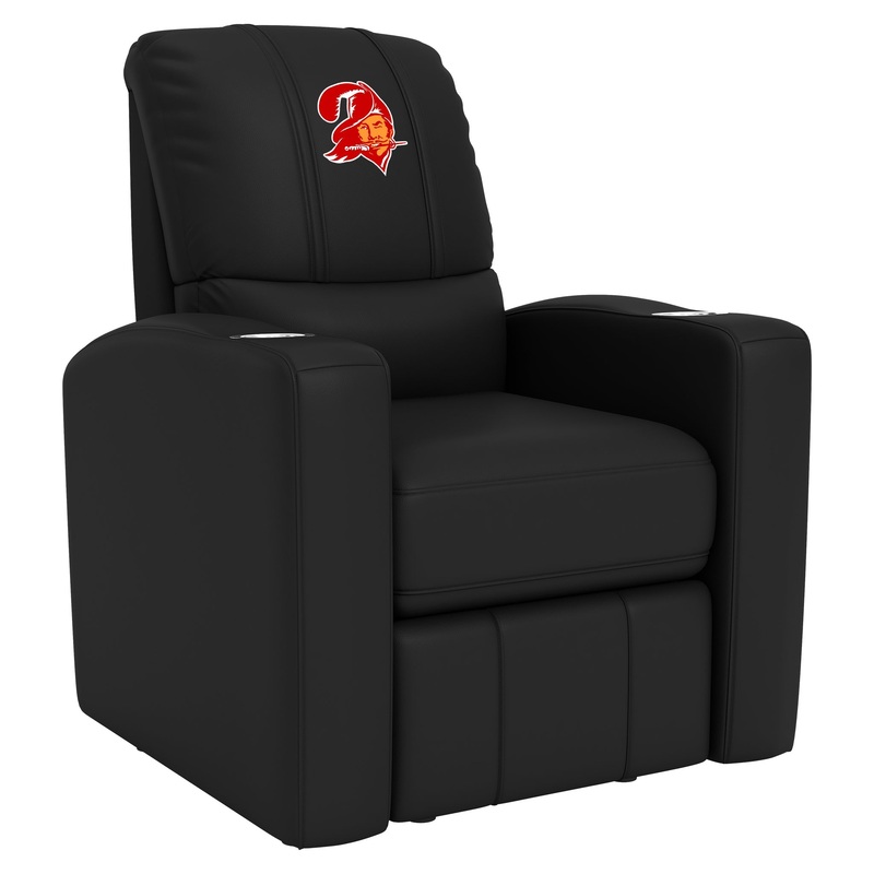 Stealth Recliner with Tampa Bay Buccaneers Classic Logo