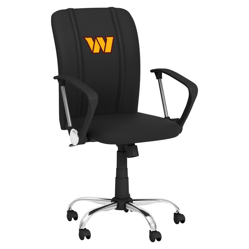 Curve Task Chair with  Washington Commanders Primary Logo