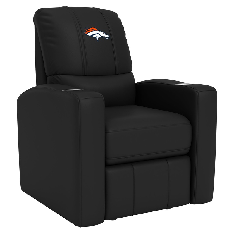Stealth Recliner with  Denver Broncos Primary Logo