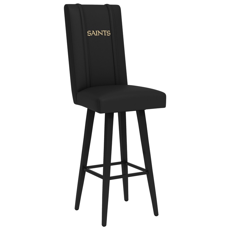 Swivel Bar Stool 2000 with  New Orleans Saints Secondary Logo