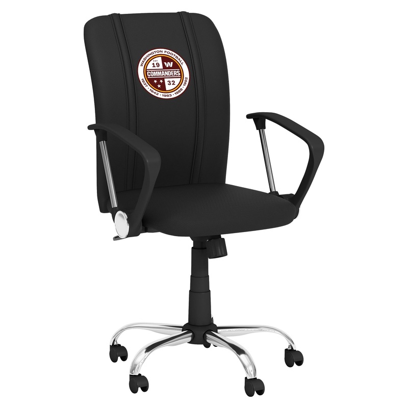 Curve Task Chair with  Washington Commanders Secondary Logo