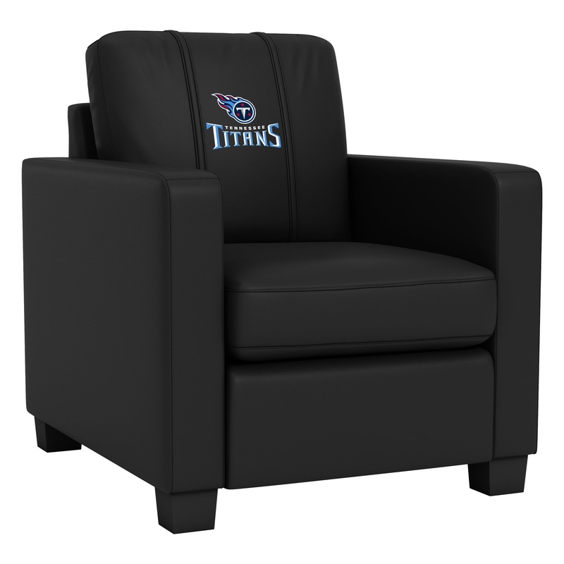 Dyno Stationary Club Chair with  Tennessee Titans Secondary Logo