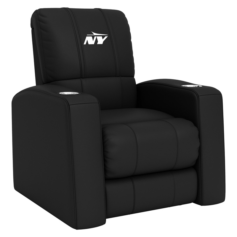 Relax Home Theater Recliner with  New York Jets Legacy Alternate Logo