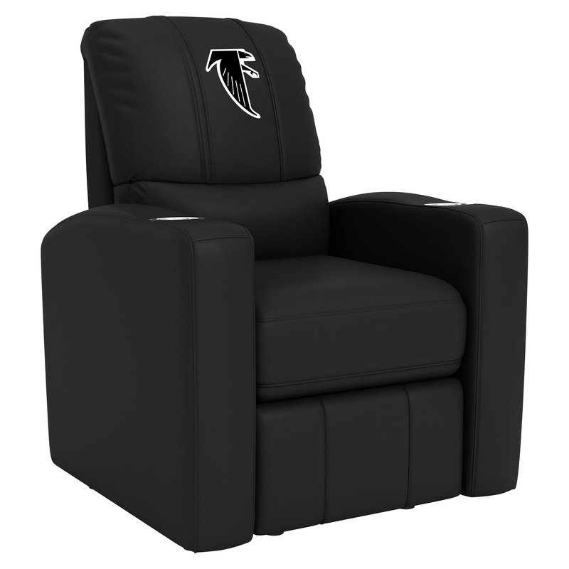 Stealth Recliner with Atlanta Falcons Classic Logo
