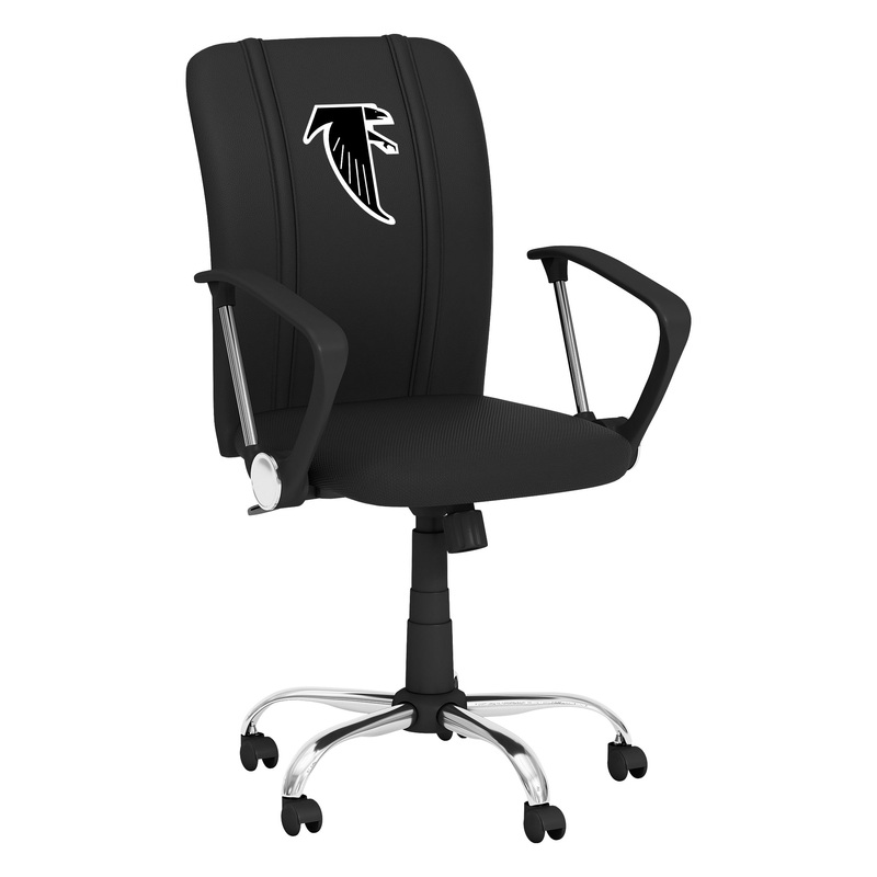 Curve Task Chair with Atlanta Falcons Classic Logo