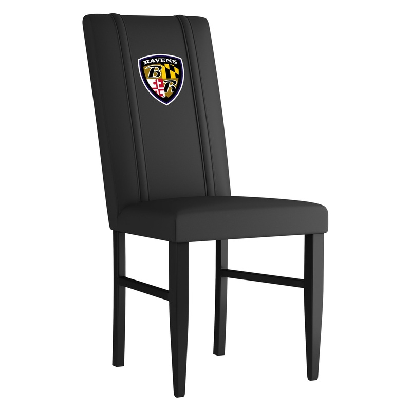 Side Chair 2000 with Baltimore Ravens Alternate Logo Set of 2
