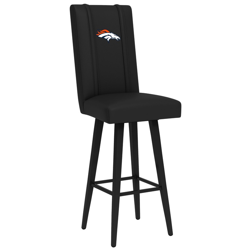 Swivel Bar Stool 2000 with  Denver Broncos Primary Logo