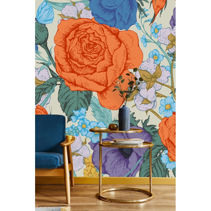 Orange Roses Wallpaper