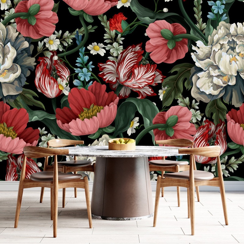 Red Flowers Wallpaper