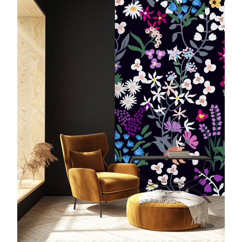 Voguish Little Wildflowers Wallpaper Vogue