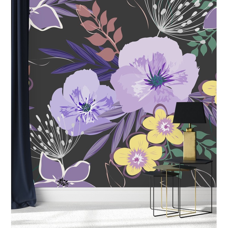 Fashionable Lilac Flowers Wallpaper Fashionable