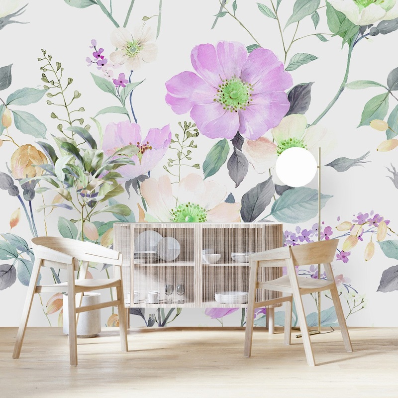 Gentle Flowers Wallpaper
