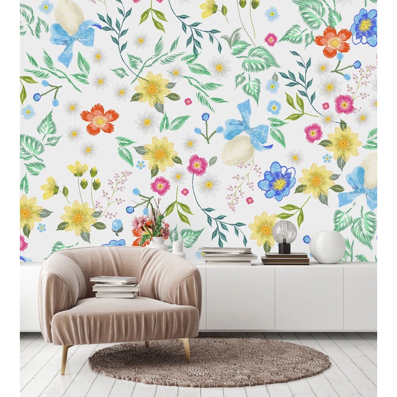 Little Summer Flowers Wallpaper