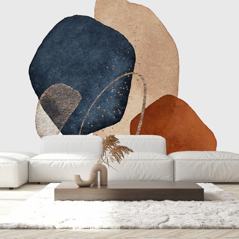 Multicolored Shapes Wallpaper