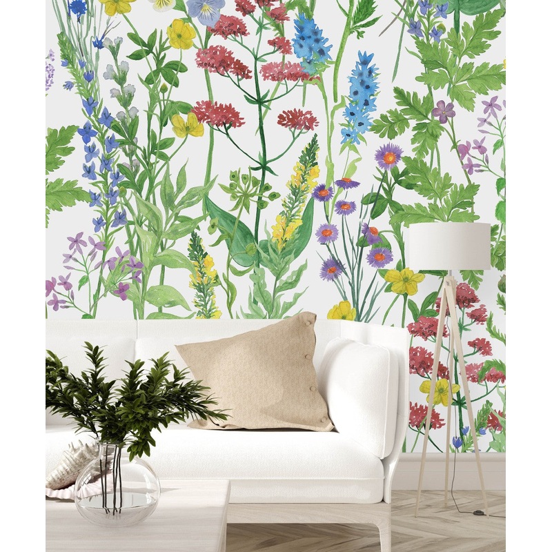 Summer Wildflowers Wallpaper
