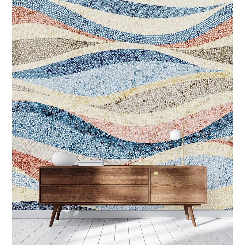 Waves Pattern Wallpaper