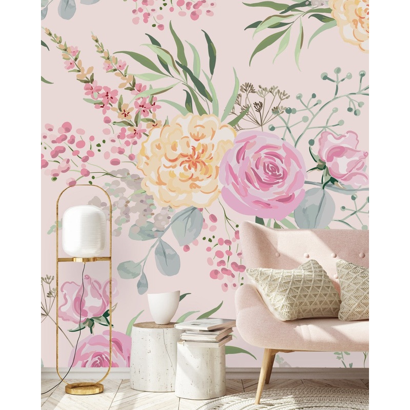 Gentle Floral Wallpaper